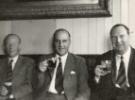 Sheffield Collegiate cricket club tour of Devon showing (l. to r.) B. H. Barber, R. H. G. Carr and J. P. Hunt, c. 1950