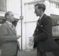 Sheffield Collegiate cricket club tour of Devon showing (l. to r.) A. H. Connell and Ian Thomson