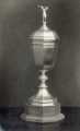 Golf trophy, E. Leclere, electro plate manufacturer, No. 56 Howard Street