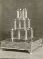 Cake stand?, E. Leclere, electro plate manufacturer, No. 56 Howard Street