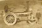 Steam engine working on the Ewden Valley reservoirs (either More Hall or Broomhead)