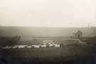 Construction of the More Hall reservoir weir and meter house