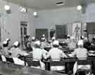 View: h00248 Nurses in classroom in unidentified Sheffield hospital [possibly City General hospital], c. 1960s