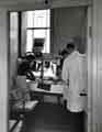 View: h00288 Viewing screens in staff retiring rooms, old X-Ray Department, City General Hospital (latterly the Northern General Hospital)