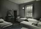 Patients' bedroom, Sydnope Hall, Darley Dale, 1940s