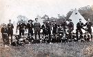 View: p01508 Unidentified boy scouts troop at camp