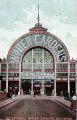 View: p01564 Entrance to Winter Gardens, Blackpool [used as an advertisement for H. H. Morrish, Tenter Works, Sheffield]