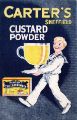 View: p01569 Advertising postcard for Carters custard powder