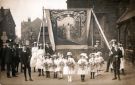 View: p01584 Children from the Darnall Parish Church Sunday Schools probably celebrating Whitsuntide