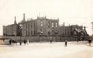 View: p01705 Winter Street Hospital, Winter Street and (left) Mushroom Lane