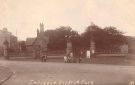 View: p01723 Entrance to Norfolk Park, off Granville Road showing (left) Norfolk Park Lodge