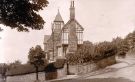 View: p01843 The Tower, No. 67 Ranmoor Crescent at the junction with (right) Ranmoor Cliffe Road