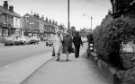 Abbeydale Road looking towards (left) Nos. 112 - 114 Low Cost Cars at junction with Farrar Road, mid 1970s