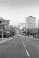 Cemetery Road looking towards the junction with Summerfield Street showing (top right) Lansdowne Flats, c.1970s