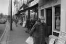 Shops at Heeley Bottom, London Road showing (right) No. 439 Colin Thompson, butchers