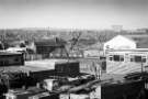 View over Heeley showing Charles Ross Ltd., constructional steel manufacturers, Heeley Bridge Engineering Works, No. 481 London Road, 1970s