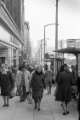 Shoppers on The Moor showing (left) Nos. 15 - 19 F. W. Woolworth, department store, c.1970s