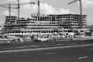 Construction of the Manpower Services Commission, Moorfoot from St. Mary's Gate, c.1970s