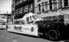 Float advertising Barratt Homes at Lord Mayor's Parade, Leopold Street showing (right) No. 9 Alliance Building Society