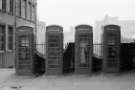 Telephone boxes, Fitzalan Square