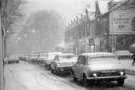 Snow causing traffic congestion on Ecclesall Road