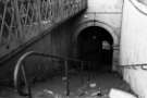 Stairway to platforms, former Victoria railway station