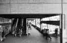 View: ph00561 Walkway above Pond Street with escalators, c.1970s