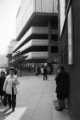 View of multi storey car park and Top Rank nightclub from Flat Street looking towards Pond Street, c.1970s