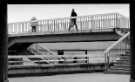 Footbridge on the underpass, Eyre Street (latterly Furnival Square), c.1970s