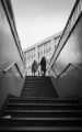 Staircase to subway from Arundel Gate to Castle Square (also known as the Hole In the Road), c.1970s