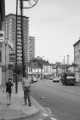 London Road showing (left) Lansdowne Flats, 1970s