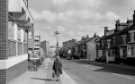 Club Garden Road looking towards (centre) Lansdowne Flats 1970s