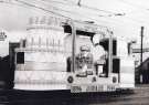 Tram decorated to celebrate the Sheffield Transport Department Jubilee, 1896 - 1946