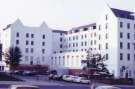 View: rb00384 The Grand Hotel from Barkers Pool showing (right) Barkers Pool Gardens and (left) Balm Green