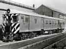 View: s46048 Cravens Ltd., rolling stock manufacturers, Acres Hill Lane showing Western Australia, diesel railway car 