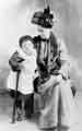 View: s46163 Miss Mary Barker with child, Miss Whitmore 