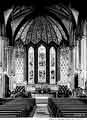 View: s46164 Interior of probably Christ Church, Attercliffe Road by the artist Walter Revill