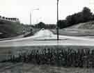 View: s46237 Junction of the Parkway and Handsworth Road at Handsworth looking West showing (left) Moore and Wright Ltd., engineering tool makers 