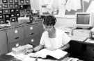 View: s46464 Librarian, Jean Morton, World Metal Index, Central Library, Surrey Street 