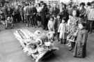 View: s46526 Lion dance costume to celebrate Chinese New Year outside the Town Hall, Pinstone Street