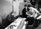 View: s46531 Book signing by the author, Barry Hines (1939 - 2016) at the Radical Book Fair, Town Hall  