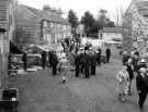 View: s46684 Group visit to the Abbeydale Industrial Hamlet, Abbeydale Works, former premises of W. Tyzack, Sons and Turner Ltd., manufacturers of files, saws, scythes etc.,