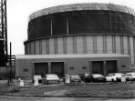 Business units, Fairfield Road showing gas holder for Neepsend Gas Works