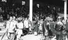 South Yorkshire County Council (SYCC): Spectators in the grandstand, Pageant of the Horse, c.1977