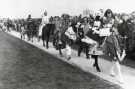 South Yorkshire County Council (SYCC): Parade of horses, Pageant of the Horse, c.1977 