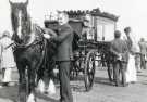 South Yorkshire County Council (SYCC): Horse drawn hearse, Pageant of the Horse, c.1977 