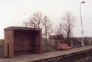 South Yorkshire Passenger Transport Executive (SYPTE). Passenger shelter, Thorne South railway station, near Doncaster