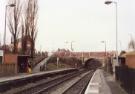 South Yorkshire Passenger Transport Executive (SYPTE). Passenger shelter and footbridge, Kiveton Bridge railway station, Kiveton Park