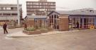 View: sypte00510 South Yorkshire Transport Executive (SYPTE). Sheffield Transport Interchange / Pond Street bus station showing (centre) Heriot House, offices, c. 1990