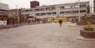 South Yorkshire Passenger Transport Executive (SYPTE). Construction of Sheffield Transport Interchange / Pond Street bus station showing (back) Royal Mail sorting office, Pond Hill